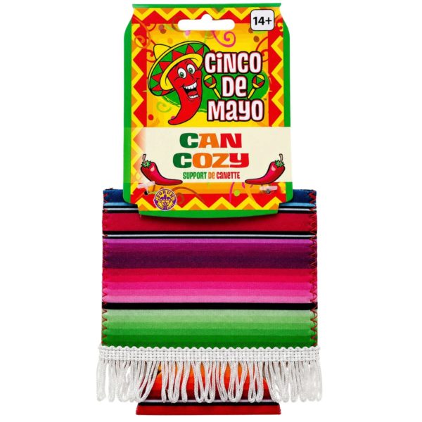 Serape Pattern Can Cooler Cover