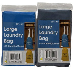 Large Laundry Bag 28" x 40" with Drawstring Closure