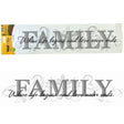 Wall Wear Translucent Wall Stickers in Family Design