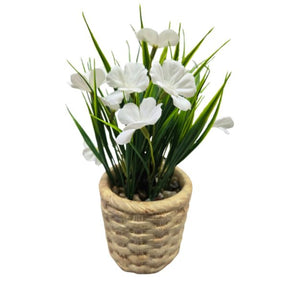 Tabletop Artificial Flower Arrangement in Pot in Assorted Flower Styles