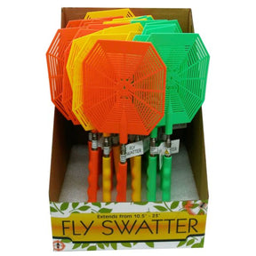 Telescopic Fly Swatter in Countertop Display