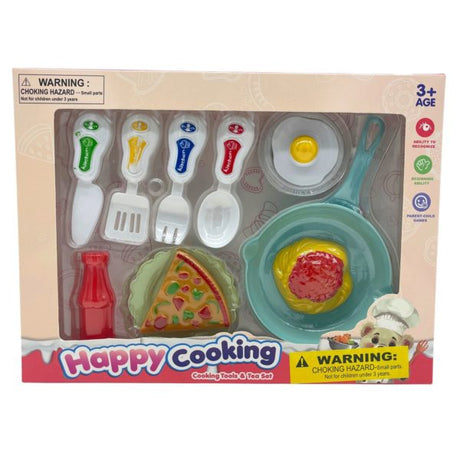 Pretend Play Kitchen Food and Cooking Set