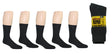 Men's Heavy Duty Thermal Boot Crew Work Socks - 5-Pair Packs