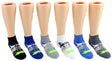 Boy's Low Cut Novelty Socks - Paint Splatter Print - Size 6-8
