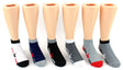 Children's Novelty Low Cut Socks - Star & Stripe Print - Size 6-8