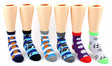 Toddler's Novelty Crew Socks - Sport Print - Size 2-4