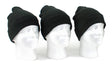 Adult Cuffed Knit Hats - Black Only