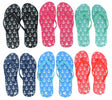 Women's Flip Flops - Anchor Prints