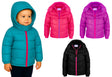Toddler Girl's Insulated Winter Puffer Jackets w/ Fleece Lining & Hood - Sizes 2T-4T