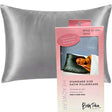 Betty Dain Standard Size Satin Pillow Case in Slate Gray