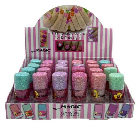 Mini Berry Shades Nail Polish in Countertop Display