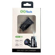 EG Tech 20W Fast Car Charger with Dual USB-A & USB-C Ports