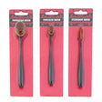 Makeup Blending Brush Oval 3ast Foundtn/concealer/eyeshadow Black&pink