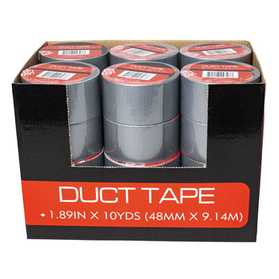 Duct Tape Silver 1.89in X 10yds In 24pc Pdq Ea Shrink W/ Hdr Lab