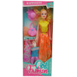 11" Blonde Fashion Doll with Outfits and Accessories Set