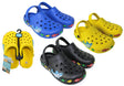 Coastal Kicks Boy's & Girl's Clogs w/ Ocean Life Patch Trim