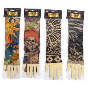 Tattoo Sleeve 2pk Set 4ast One Size Pb/insert Card