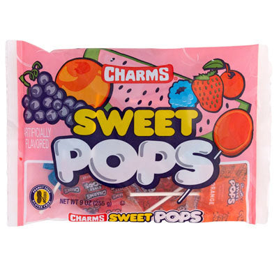 Charms Sweet Pops 9 Oz Bag In Counter Display