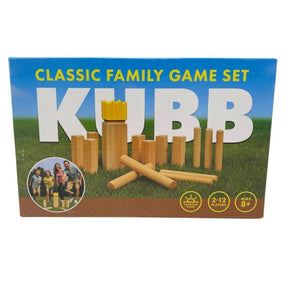 Wooden Kubb Classic Family Game Set