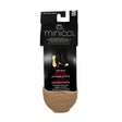 Minicci 1 Pack Nude Hourglass Liner Socks Size M/L 4-10