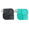 Interactive Slow Feeder Pet Bowl and Lick Mat Tray