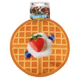 8.6" Pancake and Waffle Assorted Nylon Flying Dog Fetch Toy with Squeaker