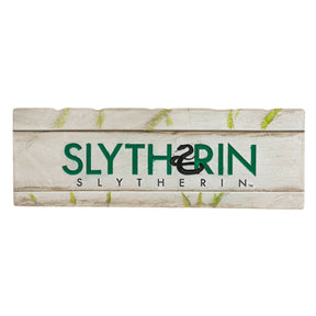 Tabletop Sign 7.75in Slytherin Resin