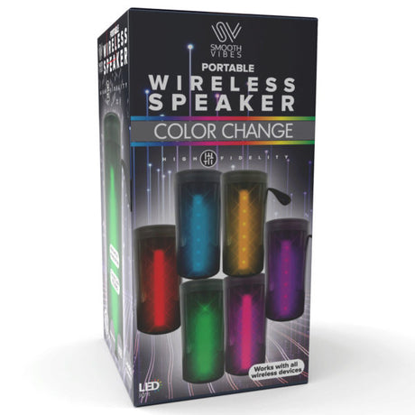 6"  LED Light-Up Wireless Portable Speaker