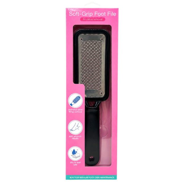 10.5" Foot File with Soft Grip Handle for Smooth Callus Removal