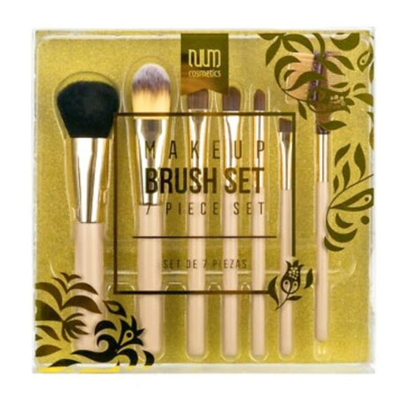 7 Piece Makeup Brush Set