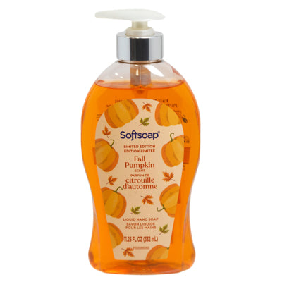 Softsoap Liquid Hand Soap Limited Edition Fall Pumpkin Scent 11.25 Oz