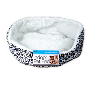 Fleece Lined Indoor Pet Bed