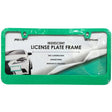 Pilot Metal Irridescent License Plate Frame in Powder Green