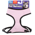 Large Adjustable Pet Breathable Fabric Harness Assorted Patterns Chest Size 20" to 31"