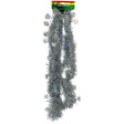 Tinsel Garland in Silver Sheer