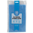 10 Pack All Purpose Cleaning Cloths Reusable and Durable Wipe Towels