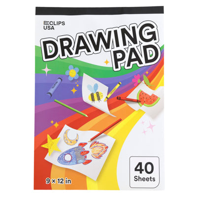 Drawing Pad 9x12in 40sheet