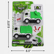 Push and Go Recycling Garbage Truck Vehicle Toy Set