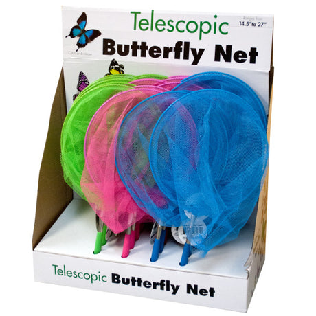 Telescopic Butterfly Net Countertop Display