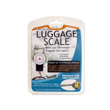 Luggage Scale with Tape Measure