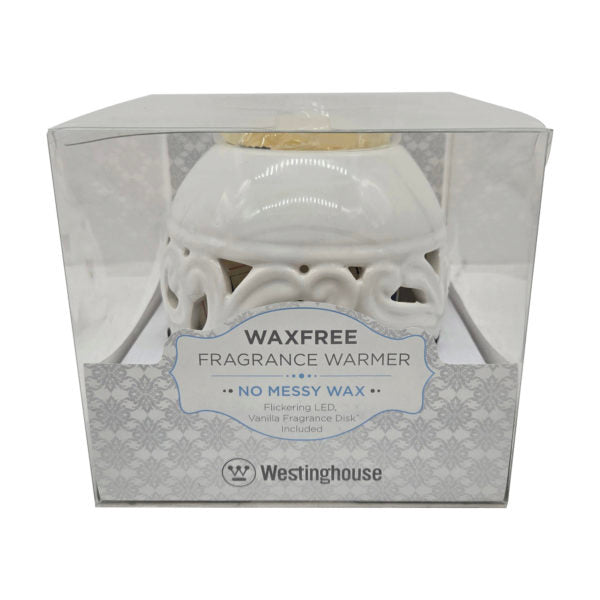 Decorative Pearl Color Ceramic Wax Free Electric Light Up Fragrance Warmer