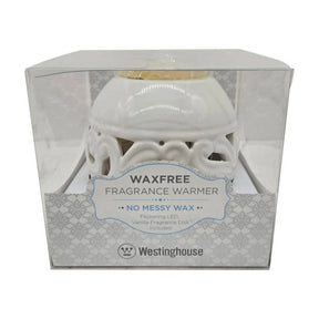 Decorative Pearl Color Ceramic Wax Free Electric Light Up Fragrance Warmer