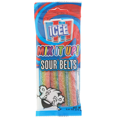 Icee Mix It Up Sour Belt Peg Bag 2.64 Oz