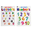 Coloring Book-my First-letters/math Book/ Picture Dictionaryin Pdq Ppd $3.95