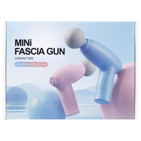 Portable Mini Fascia Gun Compact Muscle Massager in Assorted Colors