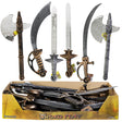 Sword Play 7ast Pirate/knight Cutlass/axe/sword In 24pc Pdq Age 6+