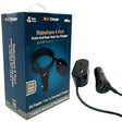Rideshare Dual USB Type C Dual Type A Front and Backseat Car Plug