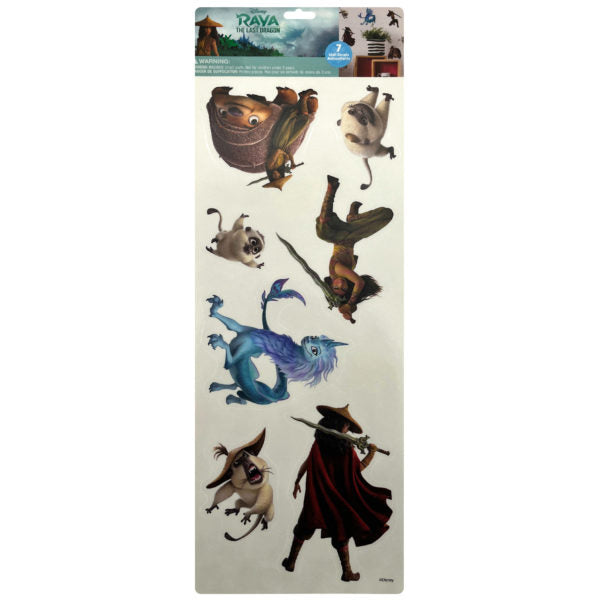 Set of 7 Raya & The Lost Dragons Vinyl Decals