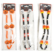 Necklace Halloween Beaded 6led 3ast Pumpkin/skull/candy Corn Pb/ins