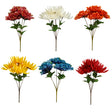 Flower Bouquet Harvest 5-stem Dahlia/ Daisies 6 Ast Colors Harvest / Ht